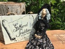 Joe Spencer Good Witch - Bad Witch flippable 27" art doll. NWT