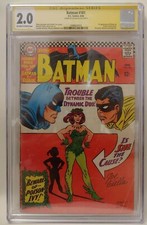 Batman #181 (first appearance of Poison Ivy) - SIGNED BY JOE GIELLA CGC