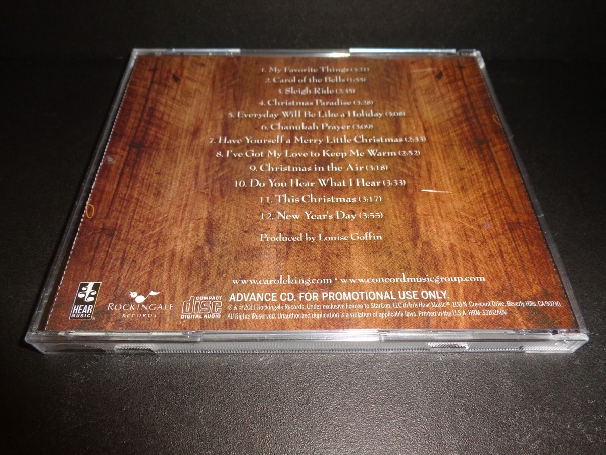 songs carole king christmas album