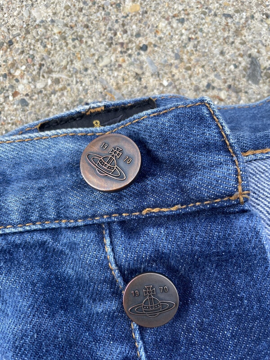Vivienne Westwood Anglomania Selvedge Denim Jeans 36x32 Orb Vivienne Westwood Anglomania Selvedge Denim Jeans 36x32 Orb