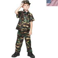 Versatile Army Costume for Boys - Perfect for Halloween Birthday Celebrations