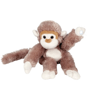 Baby Jasper the Monkey Plush 12.5''   Stuffed Animal Soft Toy #1047B