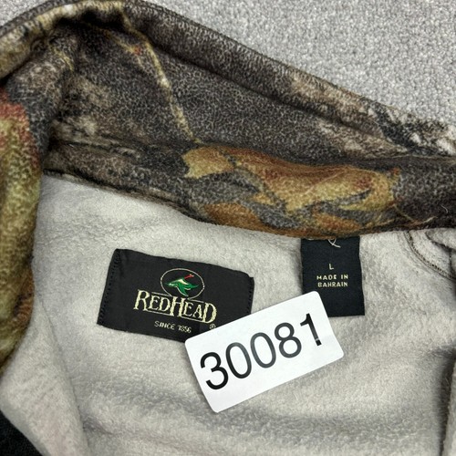 RedHead Jacket Adult Large Brown RealTree Work Wear Hunting Camo USA Coat Mens* - Picture 6 of 9