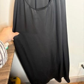 Maison Close Satin Backless Halter Maxi Dress XS Black