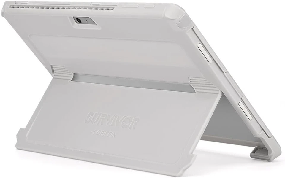 Griffin, Microsoft Surface Pro (2017), Survivor Slim, чехол с подставкой, серый - Изображение 3 из 4