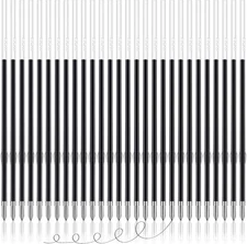 100 Pieces Ink Pen Refills Replaceable, 0.7Mm Ballpoint Pen Refills 107 Mm in Le