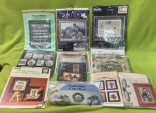 VTG LOT 12 Vintage CROSS STITCH, CROCHET, QUILTING, PATTERNS