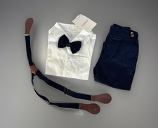 NEW Toddler Boy Clothes Suit Formal Dress Set Size 3-9 Months Sangtree church