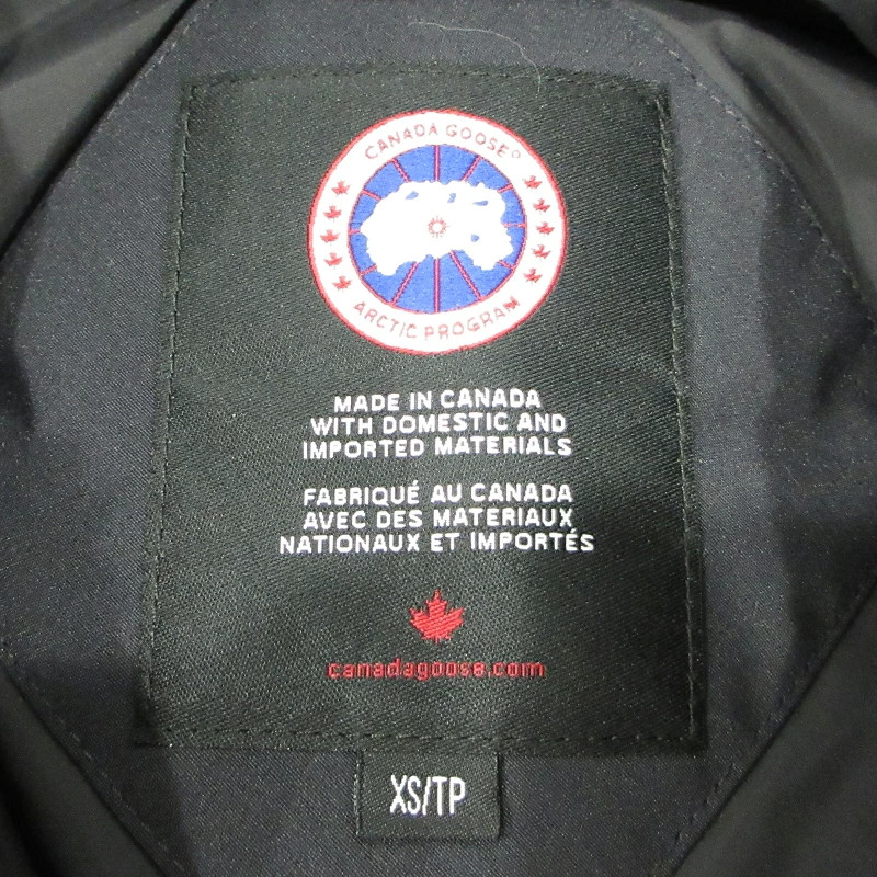 CANADA GOOSE Down Jacket 3438JM Carbon Size: XS thumbnail 8