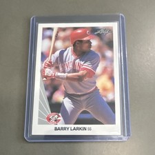 Leaf 1990 Barry Larkin #18 Cincinnati Reds MLB Baseball Base Set