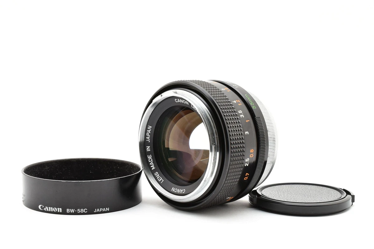 Canon FD f/1.2 Camera Lenses 55mm Focal for sale - eBay
