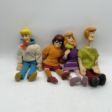 Groovy Bean Bag Dolls Scooby-Doo Set Of 4 Plush Rare 