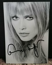Oryginalny autograf Claudia Schiffer 