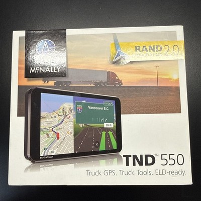 Rand McNally TND 550 Truck GPS #K