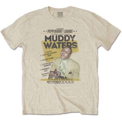 Muddy Waters Peppermint Lounge lizenziert T-Shirt Herren