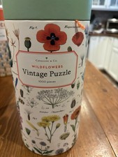 Wild flowers Vintage Puzzle 1000 - Cavallini Papers  Co.