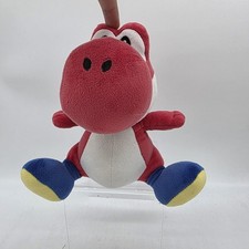 Little Buddy Super Mario Yoshi Red Plush Doll Small Stuffed Toy Nintendo Cute