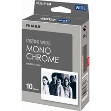 Fujifilm instax WIDE Monochrome Film Pack, 10 Sheets