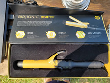 Bio Ionic Gold Pro 1in Curling Iron Ceramic I...