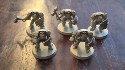 Warhammer 40K - Dark Angels - 5x Deathwing Terminatoren