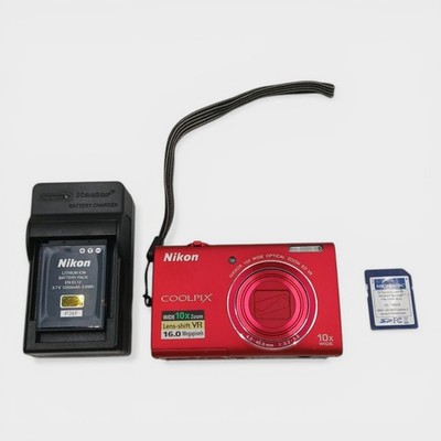 【動作品】Nikon COOLPIX S6200 レッド　充電ケーブル　電池付き s-l400.jpg