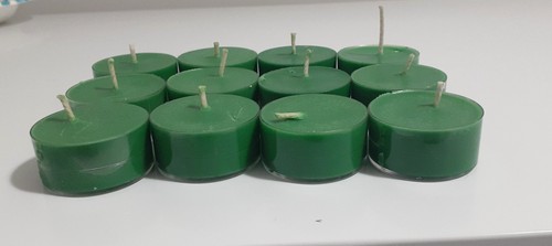 12 TEELICHTER IN CRANBERRY BALSAM SOJAWACHS HANDARBEIT STARK DUFTEND - Bild 2 von 16