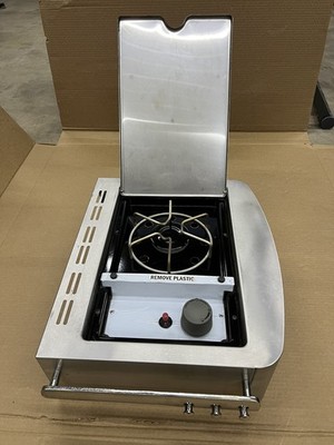 Weber Summit Grill Stainless Steel Right RH Side Table Tray Side Burner Assembly