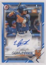2021 Bowman Paper Prospect Blue Border 8/150 Edgardo Fermin #PAPR-EF Auto 4e9