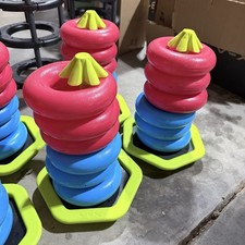 Vex Robotics Competition Rings and Towers - 5 Towers 30 Rings