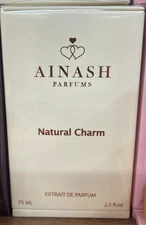 Natural Charm by Ainash Parfums 2.5 oz -75 ml Extrait de Parfum New & Sealed