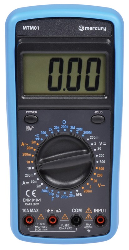 Professional Digital Multimeter Voltmeter Ohmmeter Ammeter Multi Tester Meter