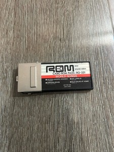 Casio Keyboard Synthesizer Rom Pack RO-551 World Songs