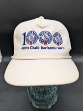 Vintage Union Pacific Resources 1000th Austin Chalk Horizontal Well Rope Hat