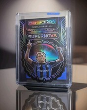 Panini Obsidian 2022-23 Supernova Nicolo Barella #6 Inter Milan /30 Soccer Card