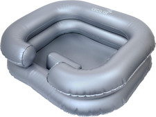 Inflatable Hair Washing Basin for Bedridden - Wash Hair in Bed with Shampoo