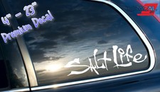Salt Life Signature V1 Vinyl Decal Sticker - Die Cut Watersports Boating Surfing
