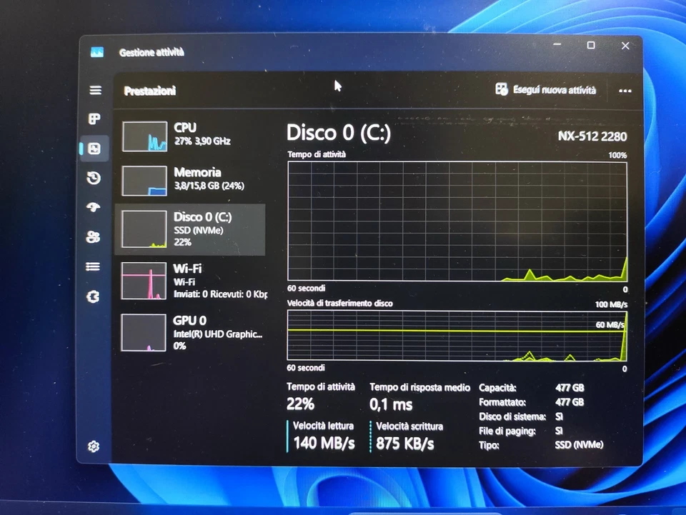 Dell Latitude 7290 12" i7-8650U 500 GB SSD 12 Gb RAM Win 11 FHD Notebook Laptop - Immagine 3 di 4