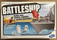 Used Battleship The Classic Electronic Naval Combat Board Game Complete & Tested