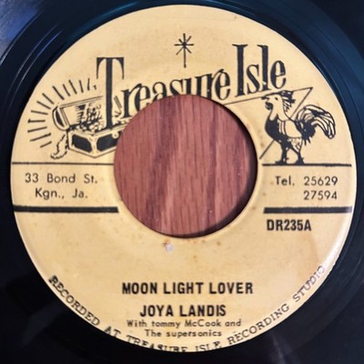 JOYA LANDIS Moon Light Lover / I Love You True 45 on Treasure Isle JA reggae