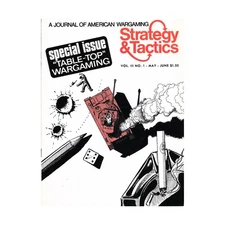 SPI Strategy & Tactics Vol. 3, #1 "Schwerpunkt - Rules for Armor" Mag VG+