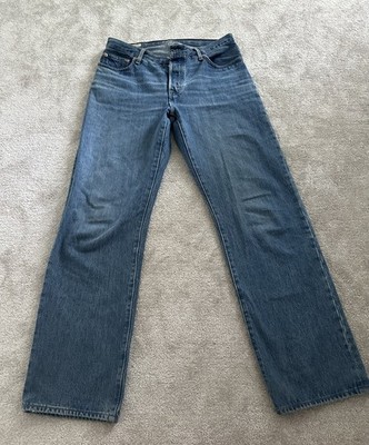 Original Levi s 501  90s Jeans W30 L32 Damen Retro Blau   Top Zustand!
