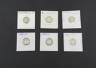 Mercury & Barber Dime Lot Of 6