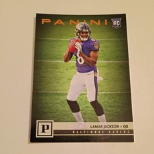 LAMAR JACKSON 2018 Panini RC 