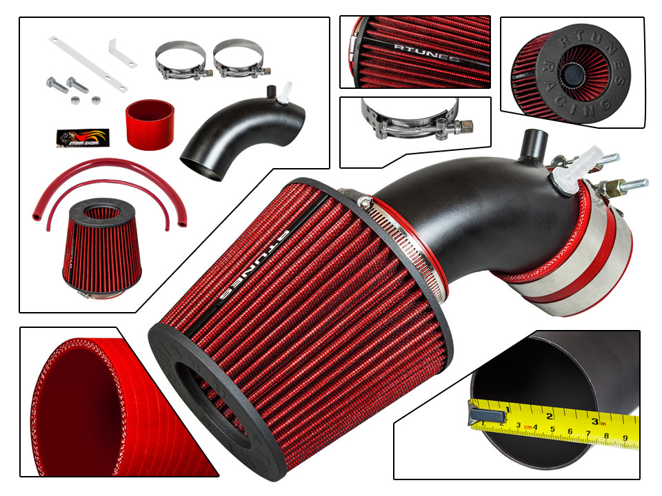 RTunes Racing Luftansaugkit Und Filter Für 2010-2012 Genesis Coupe 2.0L Turbo