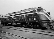 Jersey Central Baldwin Dual Cab Streamlined 2000hp Locomotive 5 X 7 Photo