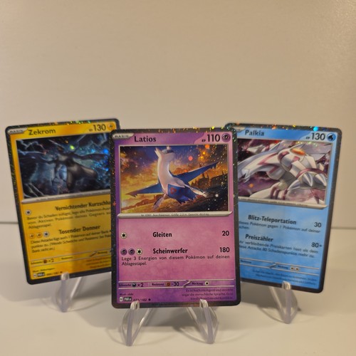 Pokémon Karte Latios Palkia Zekrom Holo Promo Deutsch Legendär NM - Bild 1 von 4