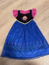 Disney Frozen Anna Fantasy Dress Costume Girls Pretend Pajamas Size 5