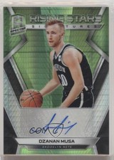 2018 Spectra Rising Stars Signatures Neon Green Prizm 3/49 Dzanan Musa Auto 0v0