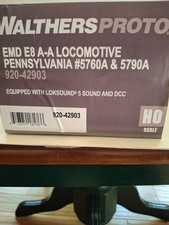 Walthers Proto HO 920-42903 EMD E8 AA Units PRR with ESU LOKSOUND 5 DCC . NEW