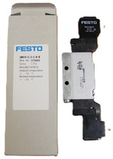 Festo JMEH-5/2-1/8-B Double Solenoid Valve 173431 24V DC 5/2-Way Bistable NOS